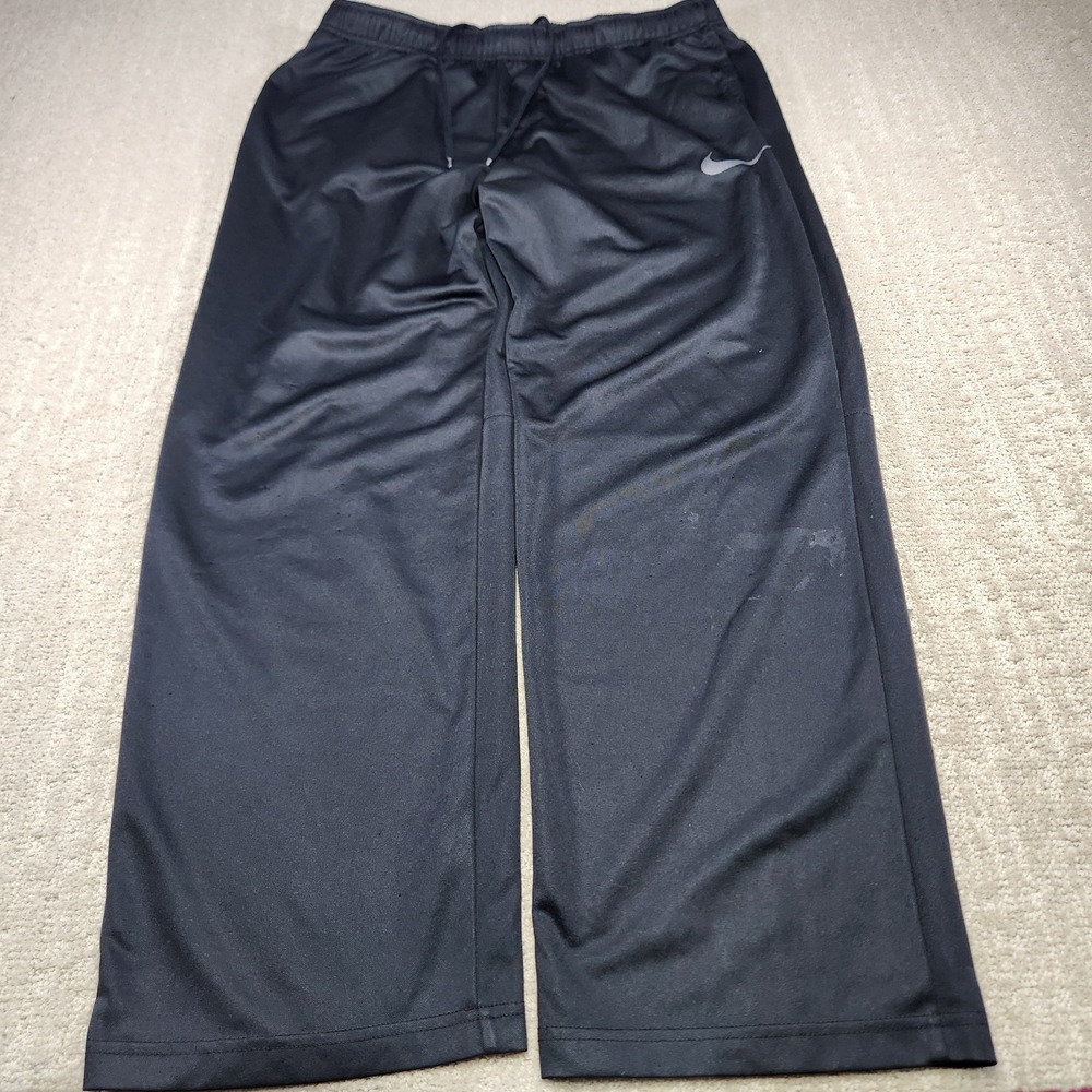 Nike Pants Men‎ XL Epic Knit Training Sweatpants Lightweight Running Black